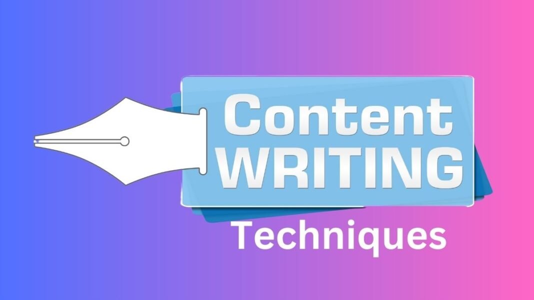 content writing techniques