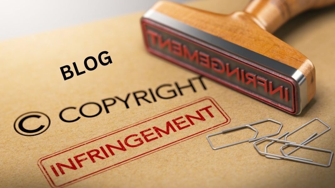 Blog Copyright Infringement