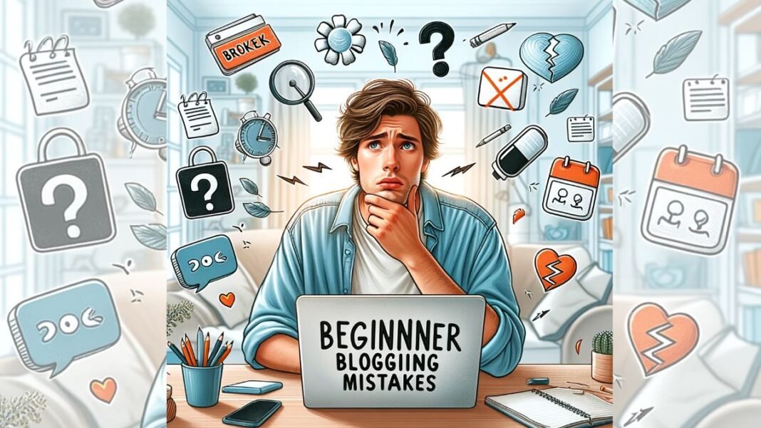 beginner blogging mistakes